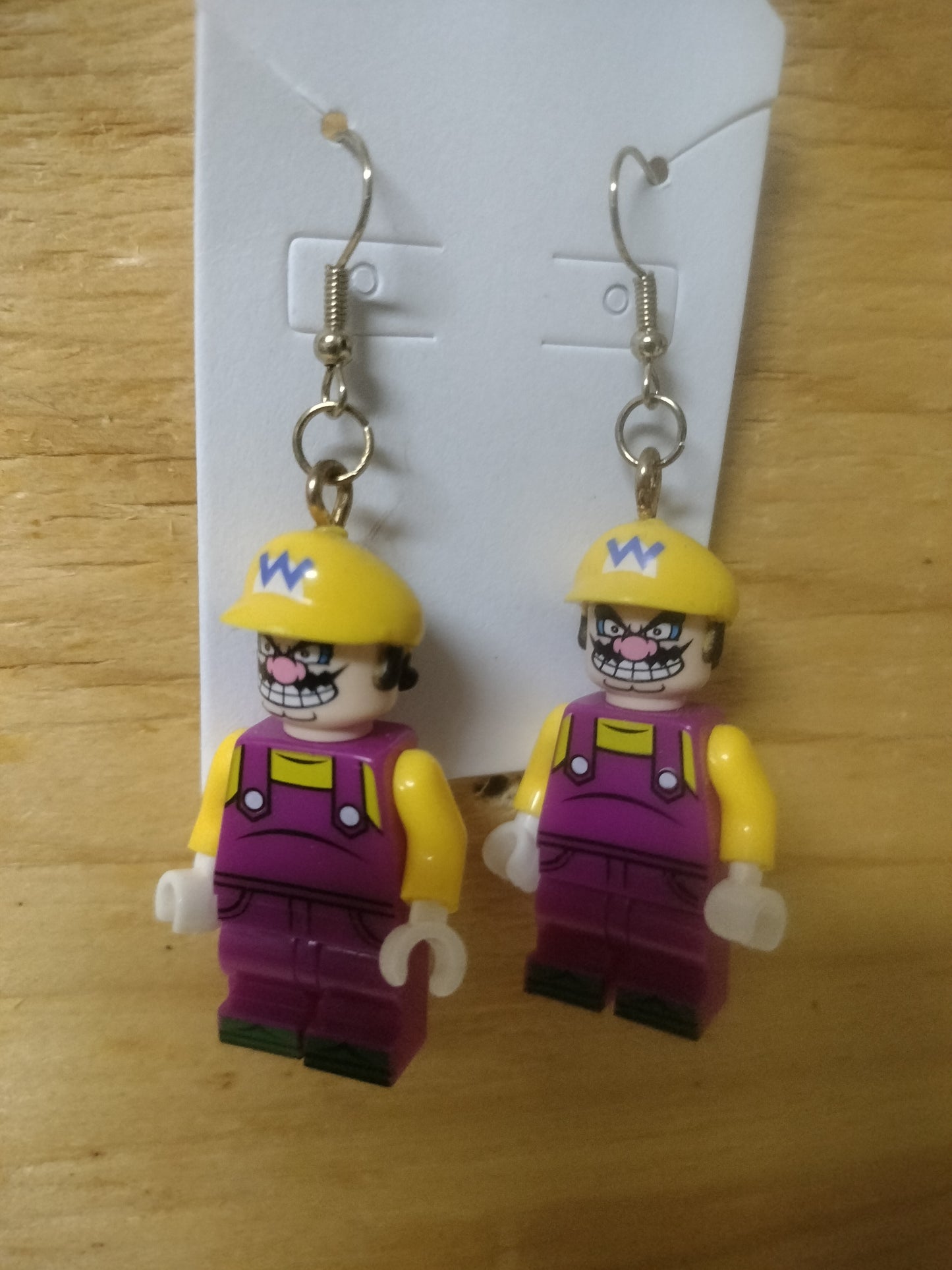 Yellow Wario Earrings