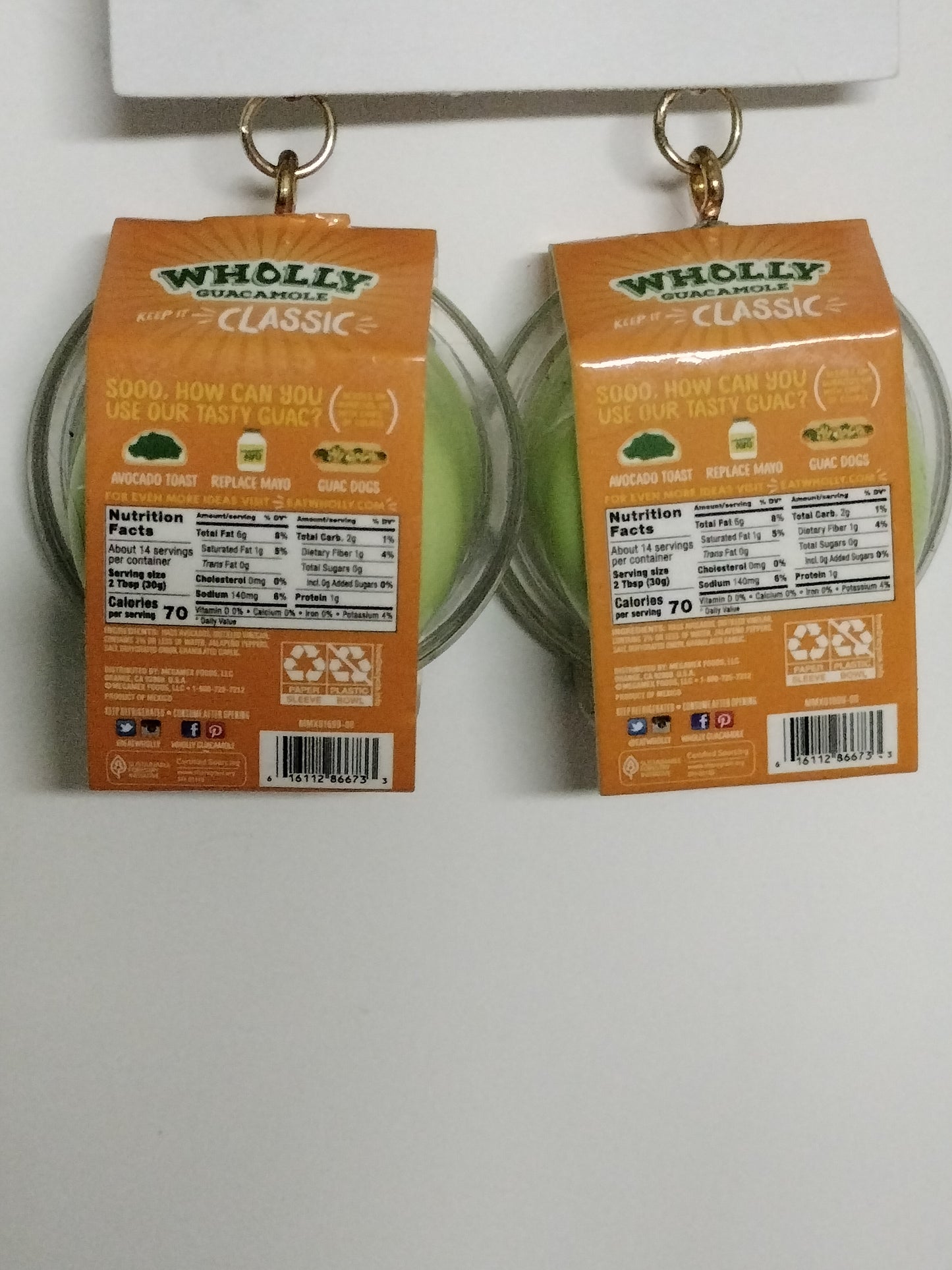 Guacamole Earrings