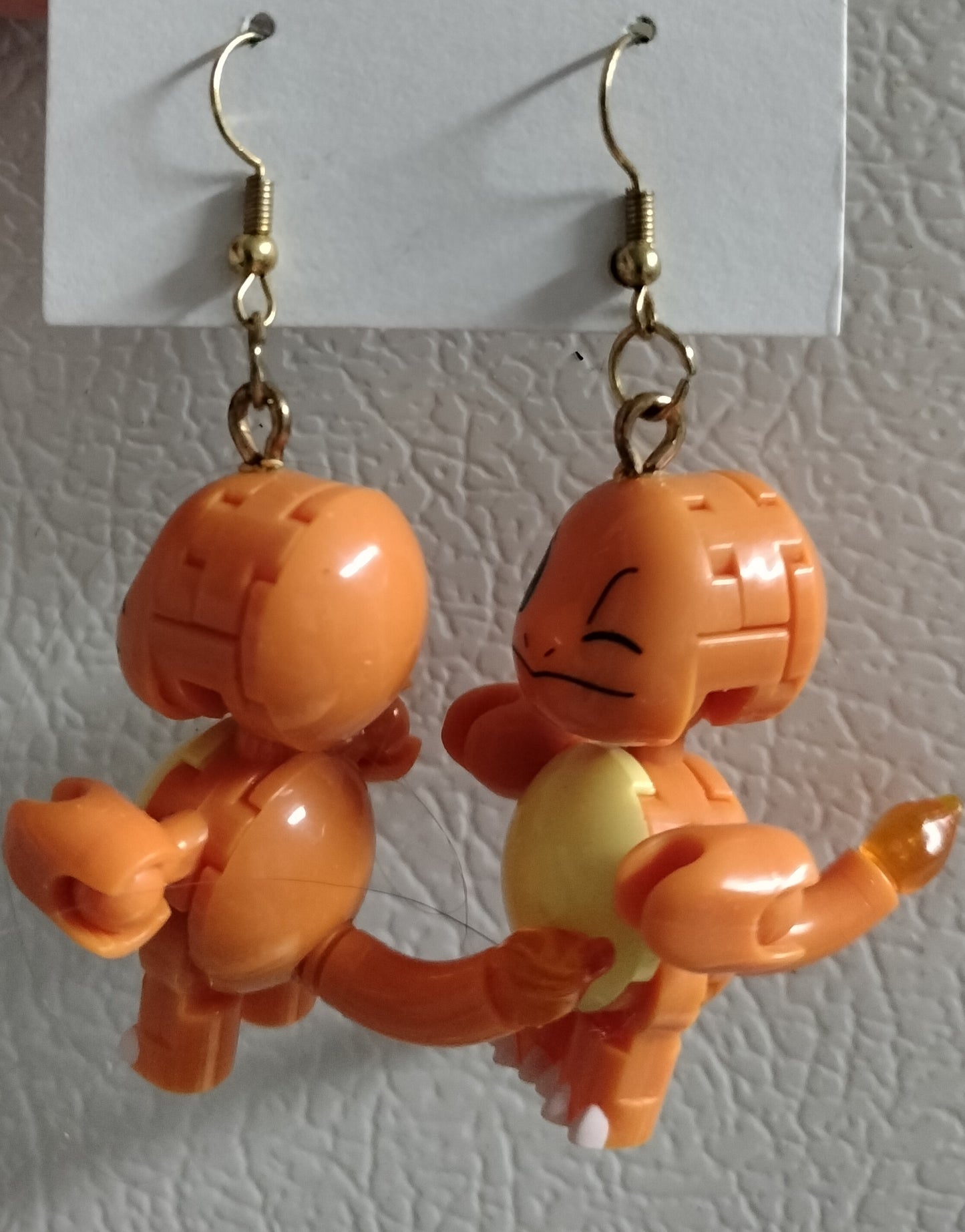 Charmander Lego Earrings