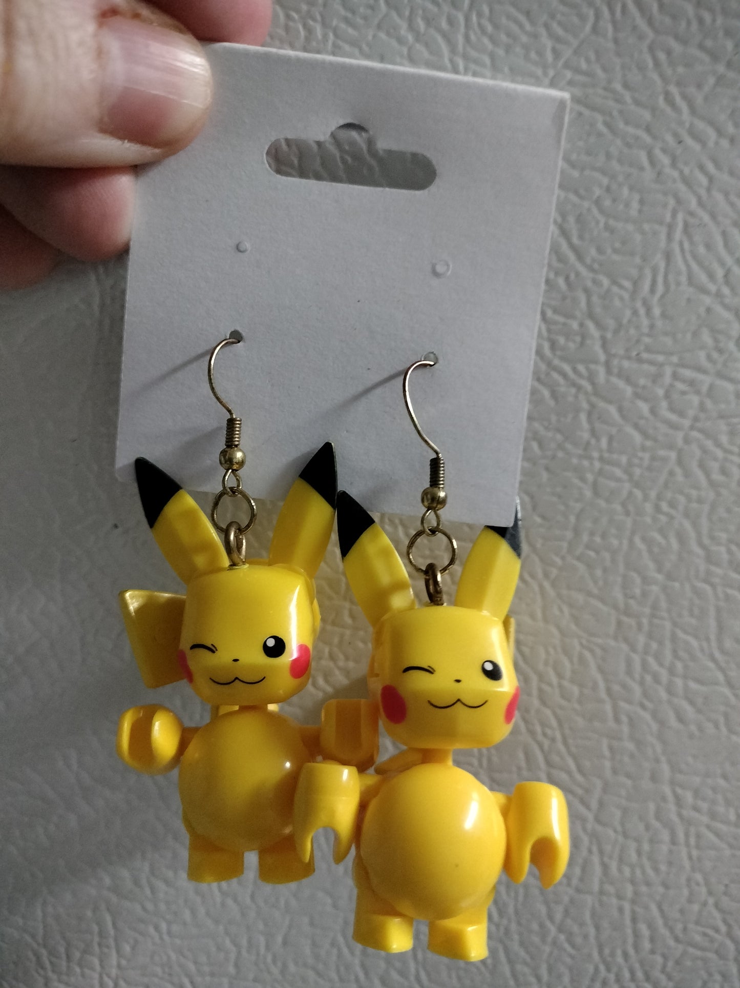 Pikachu Lego Earrings