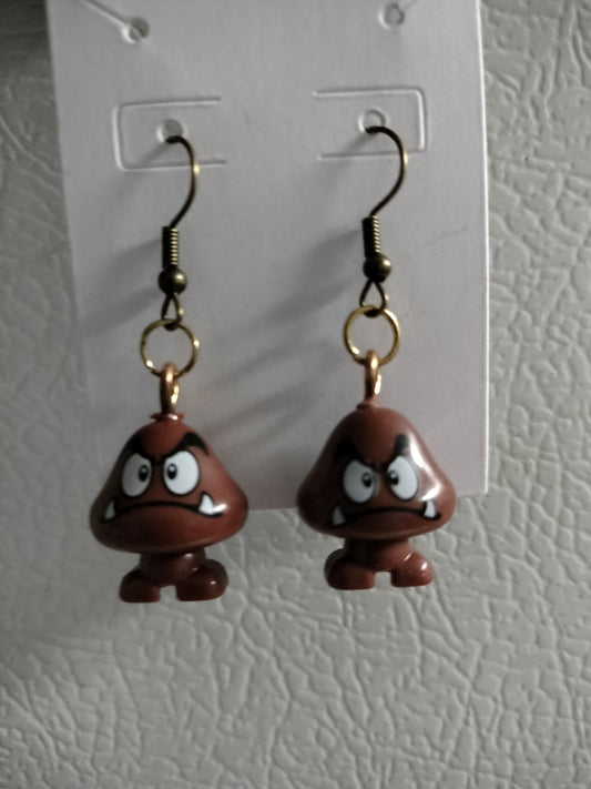 Mario Mushroom Earrings