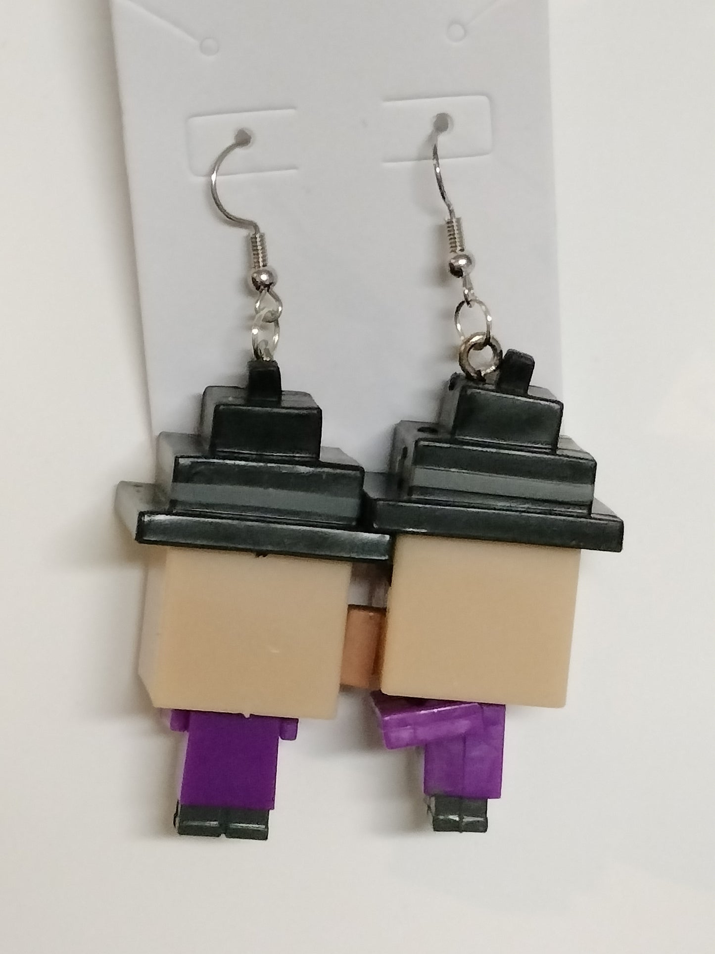 Minecraft Witch Earrings