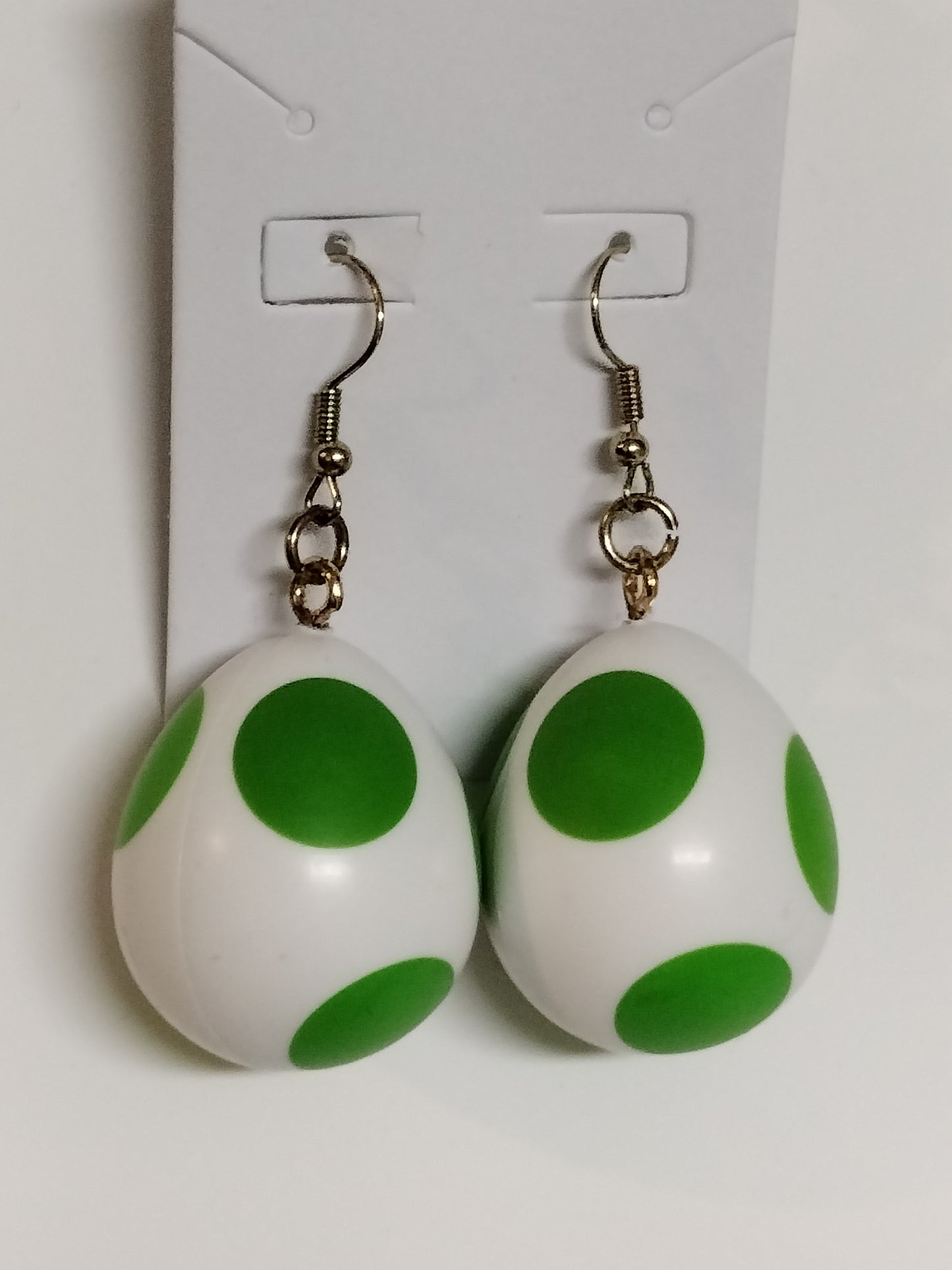 Yoshi Egg Earrings