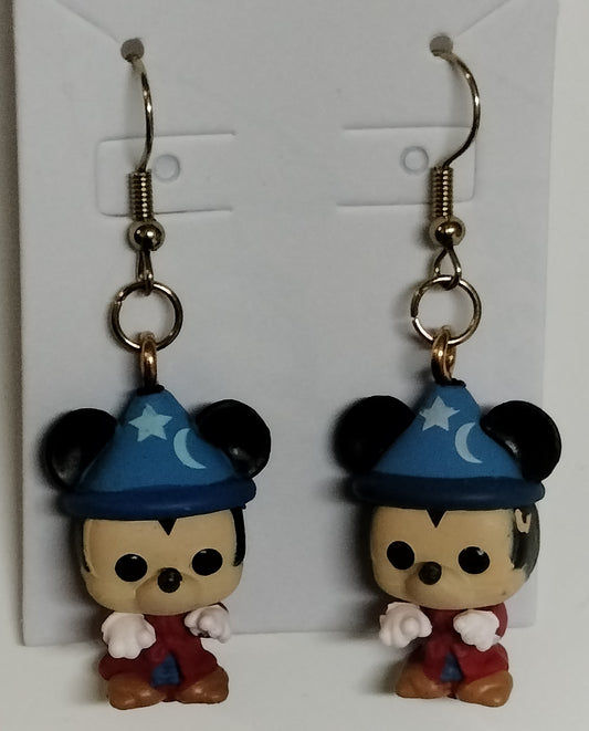 Funko Sorcerer Mickey Earrings