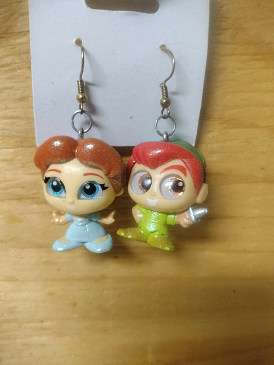 Peter and Wendy Earrings