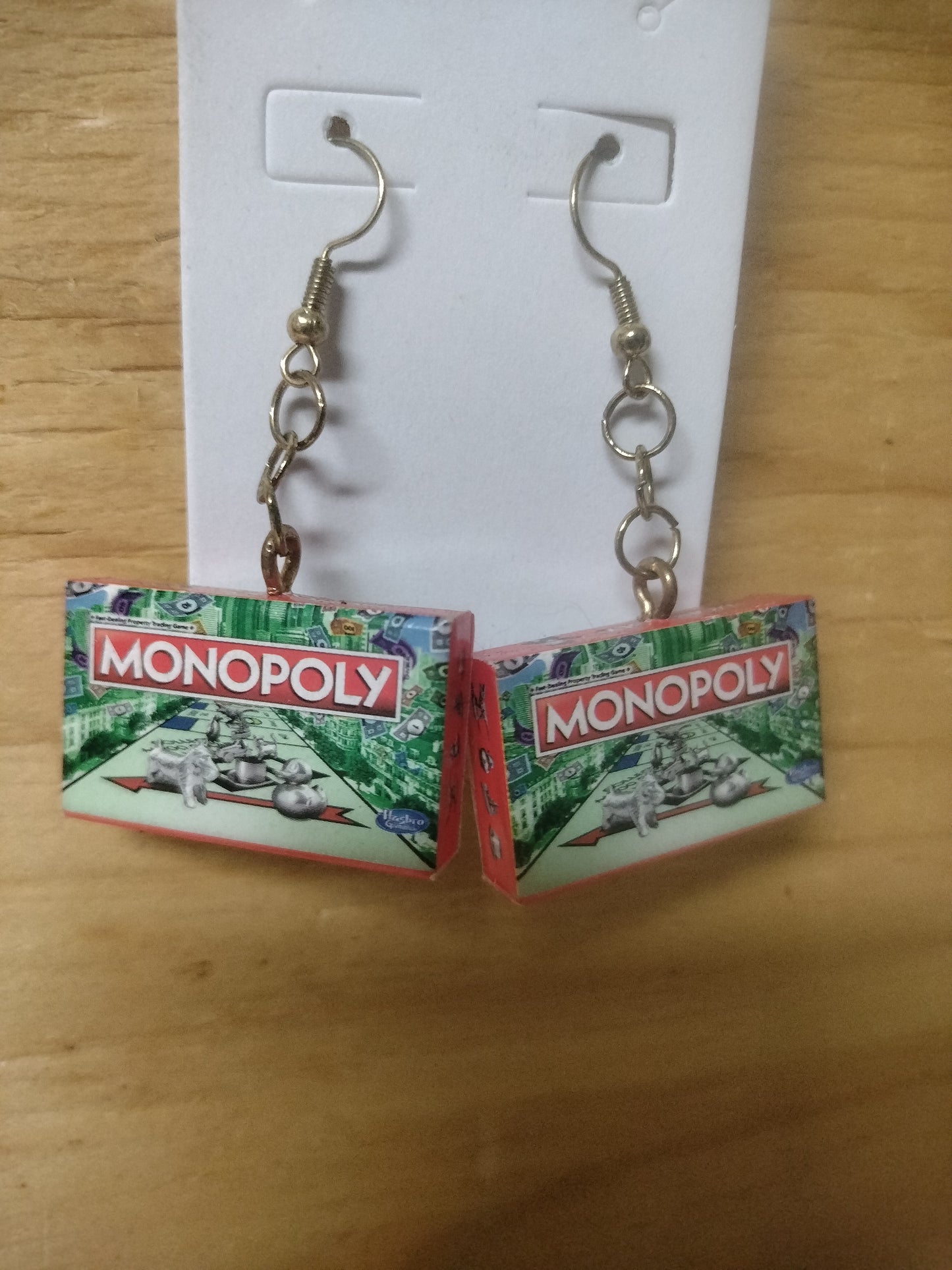 Monopoly Earrings
