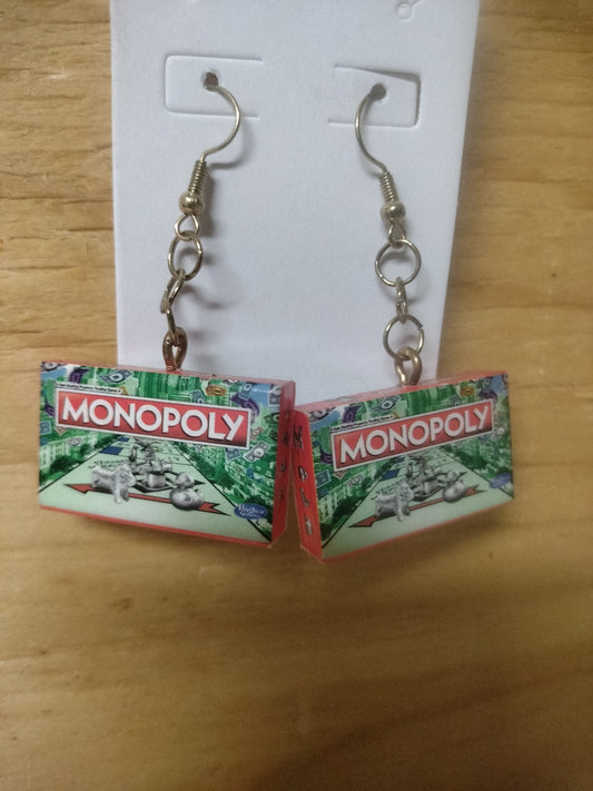 Monopoly Earrings