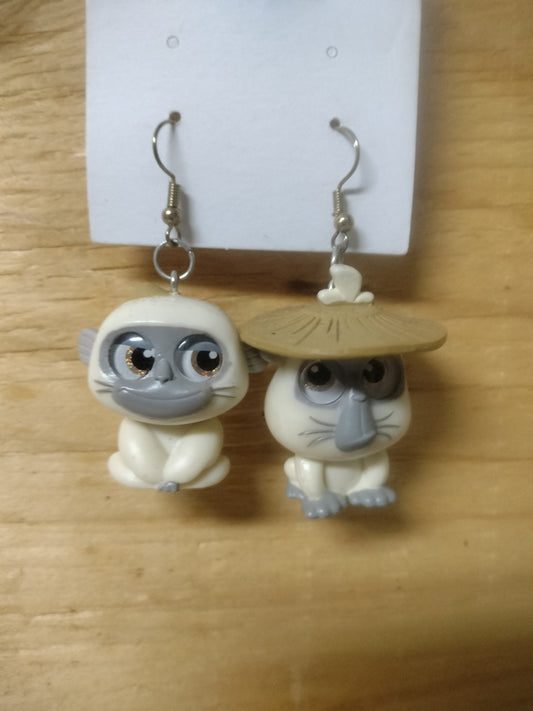 Monkey Earrings