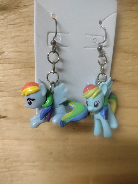 Rainbow Dash Earrings